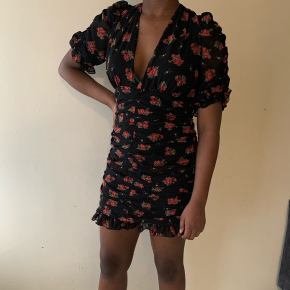 Brand new Zara printed draped dress - Picture 3 of 5